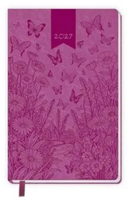 Produktbild von TRÖTSCH - Taschenkalender A6 Soft Touch Schmetterlinge 2027