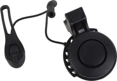 Obrázok produktu pre Alomejor Elektrický zvonček na bicykel 120 dB Cyklistický USB dobíjací vodotesný zvonček na bicykel pre horské cestné bicykle čierny