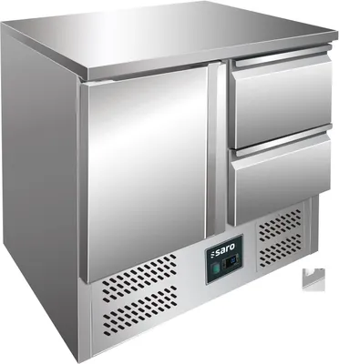 Immagine prodotto di Banco refrigerato Saro VIVIA S901 900x870-890x700mm con 2 cassetti e 1 anta