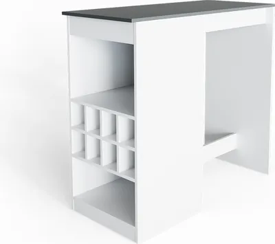 Produktbild von Vicco Barový stůl Ross, 115 x 50 cm, Antracit/Bílá
