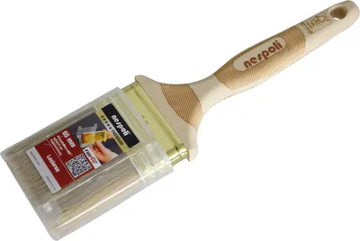 Produktbild von Nespoli FillPro Wood Flachpinsel Lasuren LaserTouch-Griff 8. Stärke, 65 mm