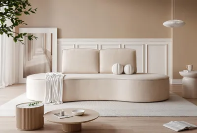 Produktbild von IDOHOME-Elegante und funktionale Polstercouch SOFIA für Wohnzimmer Wohnlandschaft freistehende Couch Gepolstertes Sofa Riviera 21
