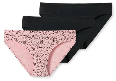 Produktbild von Schiesser Mädchen Slip 3-Pack 95/5 Organic Baumwolle - sortiert 11 - Größe 152