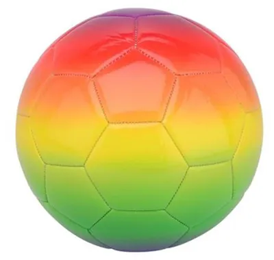 Produktbild von Johntoy Regenbogenfußball – 20 cm