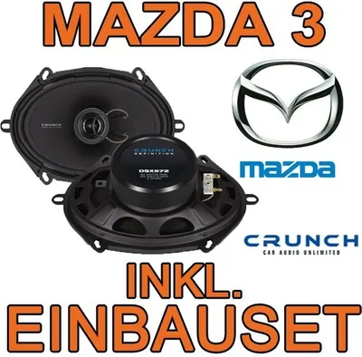 Produktbild von Crunch DSX572 - 5x7 Koax-System für Mazda 3 - justSOUND