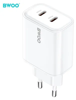 Zdjęcie produktu dla Bwoo Ładowarka Sieciowa Pd 35W Cda206 Usb-C Biały