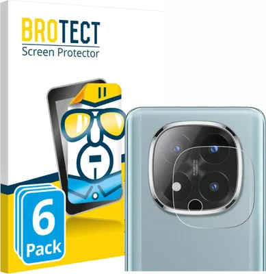 Produktbild von 6x Für Xiaomi Redmi Note 14 Pro Plus 5G (NUR Kameraschutz) Schutzfolie BROTECT Displayschutz Display Schutz Folie Klar Transparent