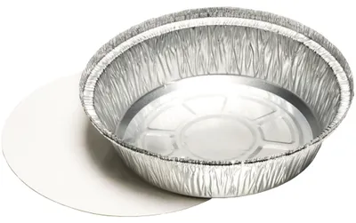 Produktbild von Papstar 14509, Schüssel, Rund, Aluminium, Silber, Einfarbig, 25 Stück(e)