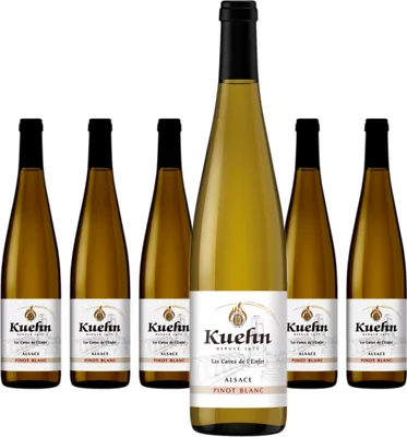 Produktbild von 6 x Domaine Kuehn Les Caves de l’Enfer Pinot Blanc