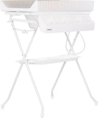 Produktbild von CHIPOLINO Badewanne mit Wickelauflage und Stä nder Aqua Friends
