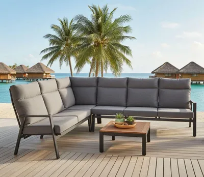 Produktbild von Lesli Living Eck-Lounge-Set Ohio  290x225cm