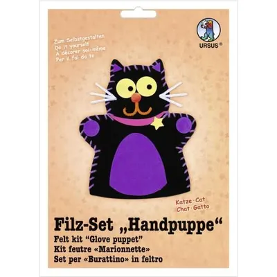 Produktbild von Filzset Handpuppe Katze