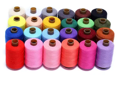 Nähgarn-Set 24 Farben 1000 Yards Polyester für Hand & Maschine