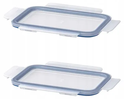 Produktbild von IKEA 365+ Rechteckiger Kunststoff-Deckel, 2 Stück