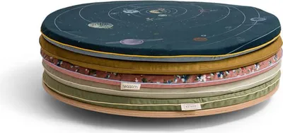 Produktbild von Wobbel Deck 360 in Oatmeal, 70x70x3 cm, Standard 100 für Wobbel Board