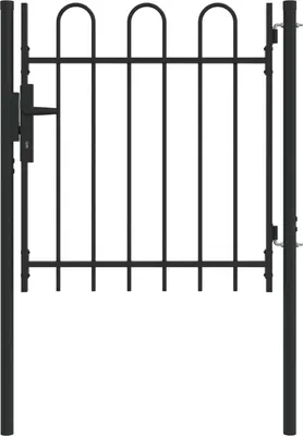 Obrázok produktu pre vidaXL Brána BOXTEL 103 x 150 cm, oceľ s práškovým náterom, sivá