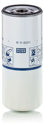 Produktbild von Ölfilter MANN-FILTER W 11 020/1 Anschraubfilter für VOLVO FH FMX FH III FH 16 II FMX II