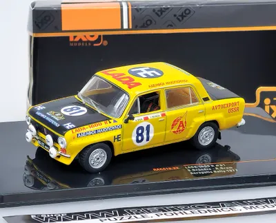 Obrázek produktu pro Lada 1600 R No.81 Rallye Acropolis (1977) S.Brundza/A.Brum IXO 1:43