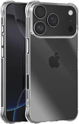Immagine prodotto di Avizar, Custodia antiurto per iPhone 17 Pro Max con bordi protettivi, trasparente