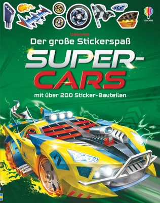 Produktbild von Der große Stickerspaß: Supercars