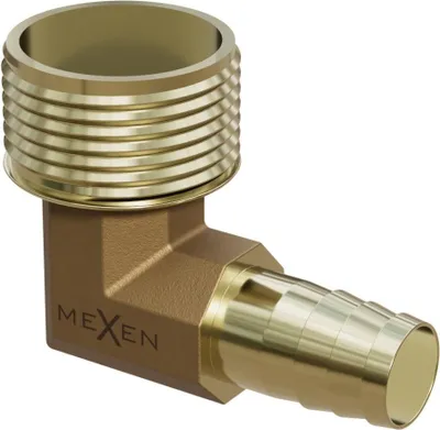 Zdjęcie produktu dla Mexen BRASS złącze węża kolanko mosiężne 1/2 GZ x 10 mm - W97423-1210