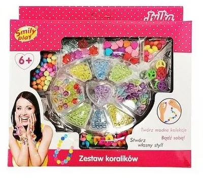 Zdjęcie produktu dla Zestaw koralików drewnianych dla dzieci SP83790 AN01