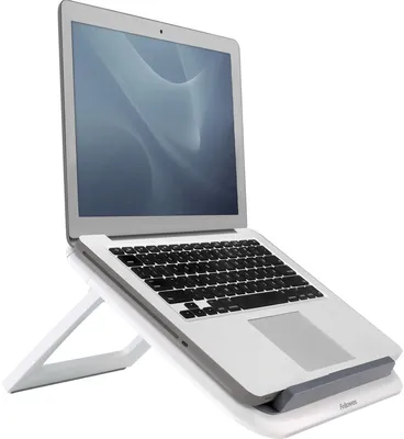 Produktbild von Laptop Ständer I-Spire Quick Lift 320x286mm ABS weiß Packung mit 2 Stück