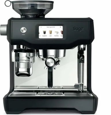 Produktbild von Sage Oracle Touch, Espressomaschine, 2,5 l, Kaffeebohnen, Eingebautes Mahlwerk, 2400 W, Schwarz, Edelstahl