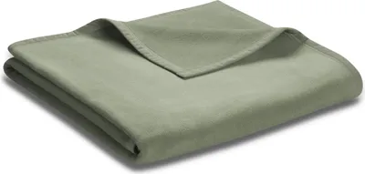 Produktbild von Biederlack Plaid mit Velourband-Einfassung Uno Baumwolle Farbe shade Größe 150 x 200
