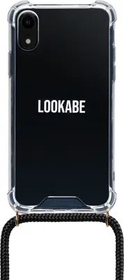 Produktbild von LOOKABE Necklace Case Tasche iPhone XR Handykette mit Handyhülle schwarz