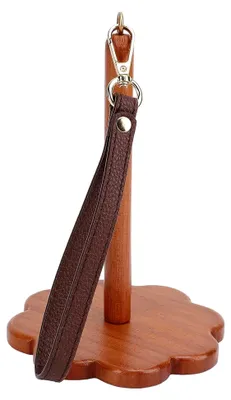 Produktbild von Holzhandschuhfadenhalter, Tragbarer Garnregler für das Handgelenk, Ständer für Handarbeitsliebhaber