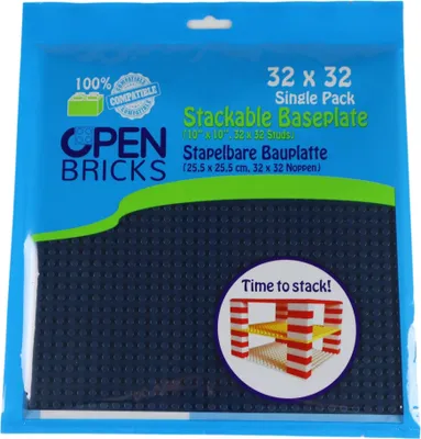 Produktbild von Open Bricks Baseplate 32 x 32 light grey