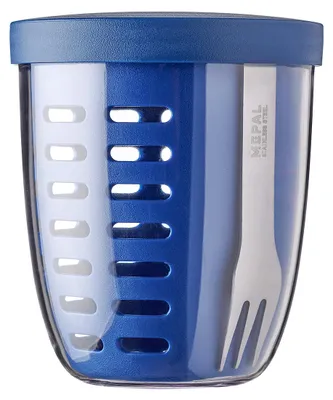 Produktbild von Mepal - Obst- & Gemüsetopf Ellipse - 600 ml - Vivid blue