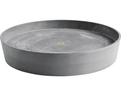 Produktbild von Blumentopf Untersetzer mit Rollen Ecopots Oslo Kunststoff Ø 49,3 cm H 10,1 cm grau