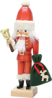 Produktbild von Weihnachtsmann mit Glocke (30,5cm) Nussknacker von Christian Ulbricht