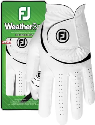 Produktbild von Footjoy Weathersof White/Black – Damenhandschuh