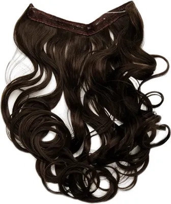 Produktbild von WIG ME UP Haarteil Extension elastisches Band Sehne braun L30157-6