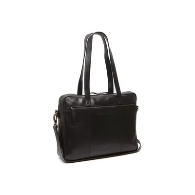 Produktbild von The Chesterfield Brand C48.1245 Modena Gusset Briefcase / Aktentasche Leder 00 schwarz