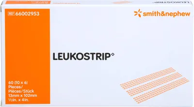 Produktbild von LEUKOSTRIP Wundnahtstreifen 13,0 x 102mm, 10X6 St PFL