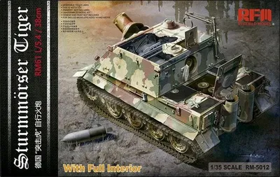 Zdjęcie produktu dla MODEL POLA ŻYTA RFM5012 Sturmtiger z pełnym wnętrzem