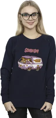 Produktbild von Scooby Doo - "Van" Sweatshirt für Damen BI34409 (M) (Marineblau)