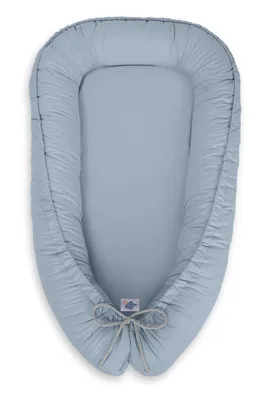Immagine prodotto di Coperta sdraietta premium double-face MY SWEET BABY - blu sporco