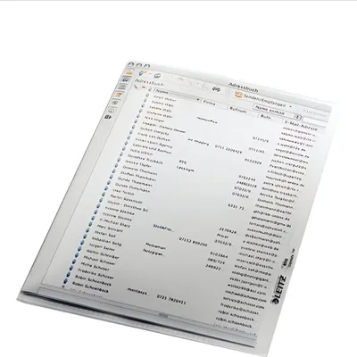 Immagine prodotto di LEITZ 4005-00-03 Sichthüllen Standard transparent genarbt DIN A5