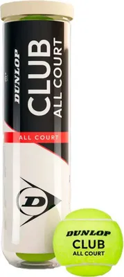 Produktbild von Dunlop Tb Club Ac 4er-pack Tennisbälle Box Durchsichtig 18 x 4 Balls Durchsichtig 18 x 4 Balls