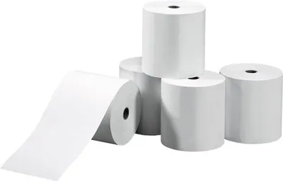 Produktbild von dots Thermorollen 8,0 cm x 80,0 m, 5 Rollen