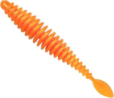 Image de Magic Trout T-Worm P-Tail Käse 1,5g 6,5cm neon orange