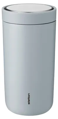 Zdjęcie produktu dla Stelton To Go Click kubek, kubek do picia, kubek, stal nierdzewna, tworzywo sztuczne, Cloud, 200 ml, 675-27