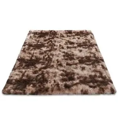Zdjęcie produktu dla Miękki dywan, pluszowy, brązowy, 160x220
