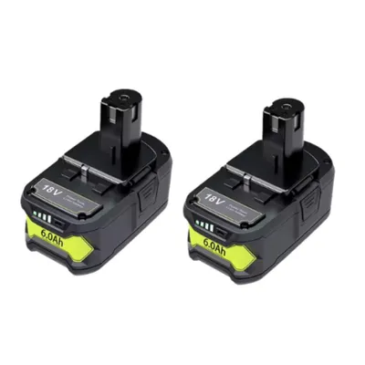 Obrázek produktu pro Lithium-iontová baterie, 18 V, kapacita 6,0 Ah, více možností baterií, 2 baterie