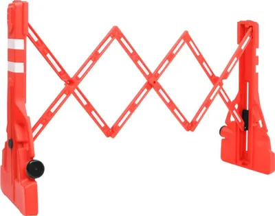 Zdjęcie produktu dla VIDAXL -Verkehrsbarrieren falten 210 x 50 x 105 cm rot